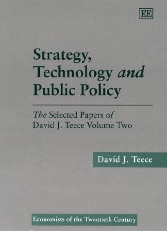 Strategy, technology, and public policy