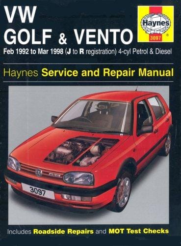 VW Golf and Vento Service and Repair Manual