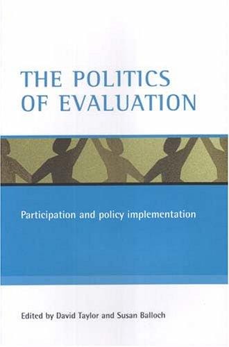 The politics of evaluation