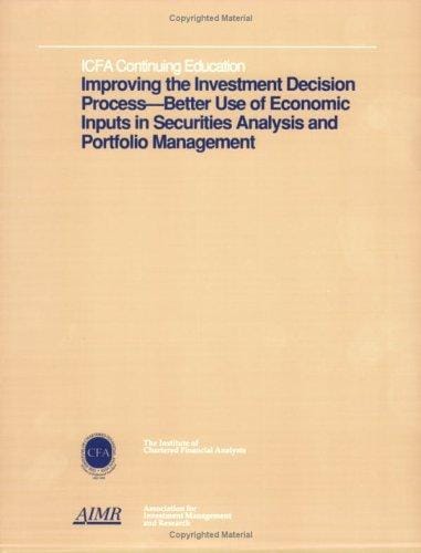 Improving the Investment Decision Process