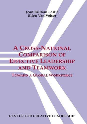 A cross-national comparison of effective leadership and teamwork
