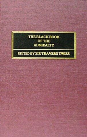 The black book of the Admiralty