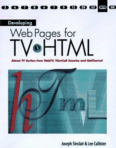 Developing Web Pages for Tv-Html