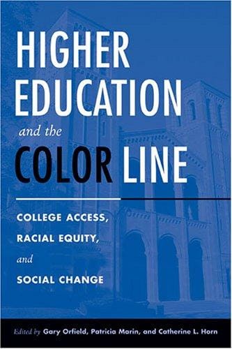 Higher education and the color line
