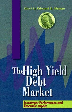 The high-yield debt market