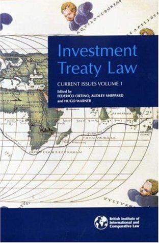 Investment treaty law