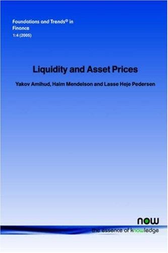 Liquidity and asset prices