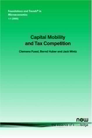 Capital mobility and tax competition