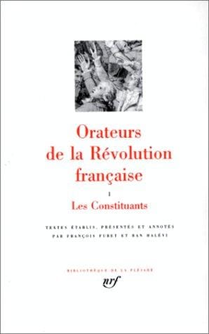 Orateurs de la Révolution française