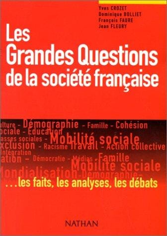 Les grandes questions de la société française