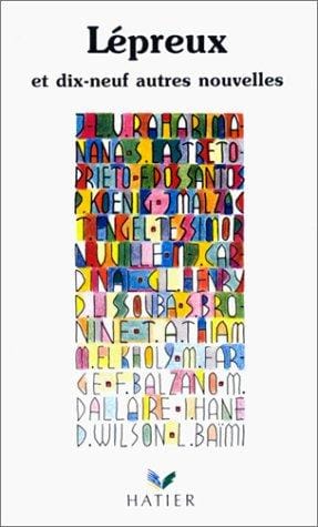 Lépreux et dix-neuf autres nouvelles primées dans le cadre du 12e Concours de la meilleure nouvelle de langue française