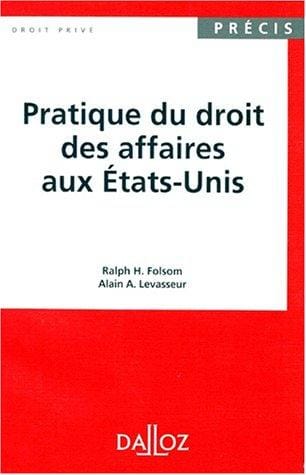 Pratique du droit des affaires aux États-Unis, 1995