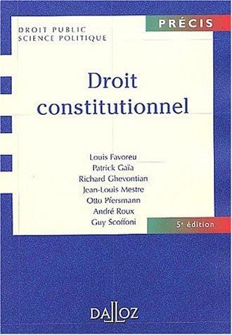 Droit constitutionnel