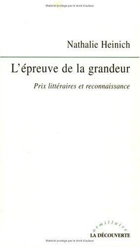 L' épreuve de la grandeur