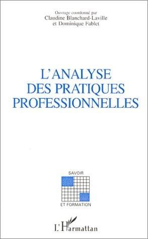 L'analyse des pratiques professionnelles