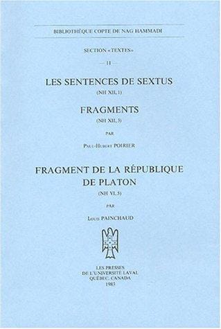 Les sentences de Sextus