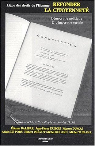 Refonder la citoyenneté