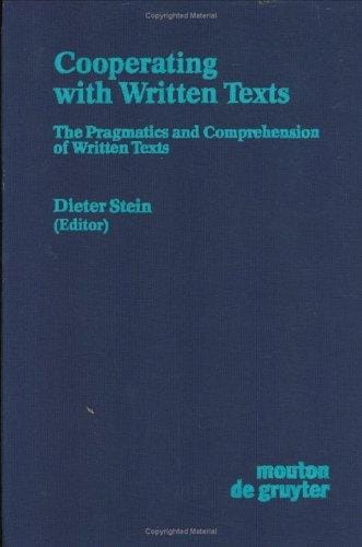 Co-operating with written texts