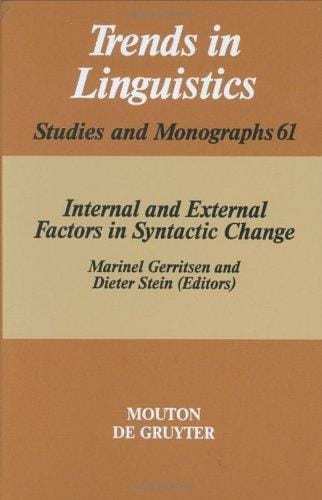 Internal and external factors in syntactic change