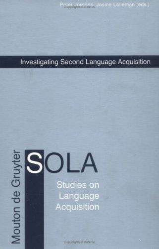 Investigating second language acquisition