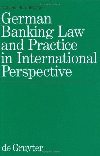 German banking law and practice in international perspective