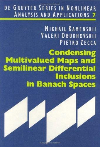 Condensing multivalued maps and semilinear differential inclusions in Banach spaces