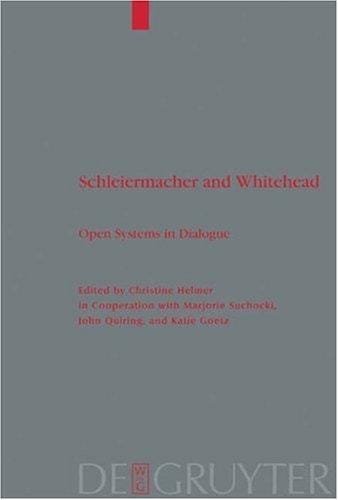 Schleiermacher and Whitehead