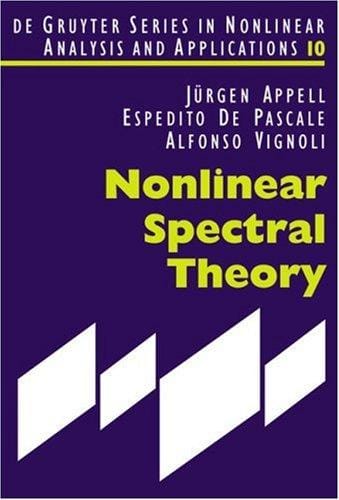Nonlinear spectral theory