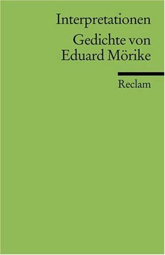 Gedichte von Eduard Mörike