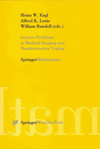 Inverse problems in medical imaging and nondestructive testing