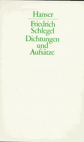 Dichtungen und Aufsätze