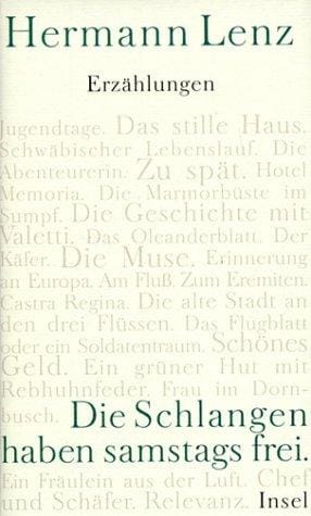 Die Schlangen haben samstags frei