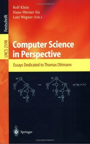Computer science in perspective