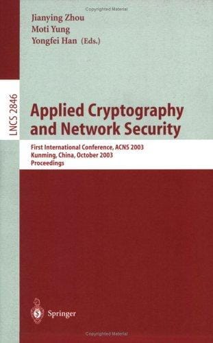 Applied cryptography and network security