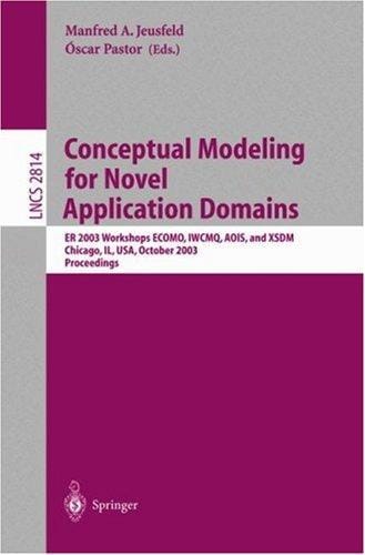 Conceptual modeling for novel application domains