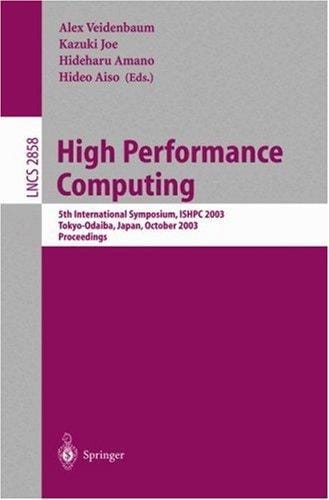 High performance computing