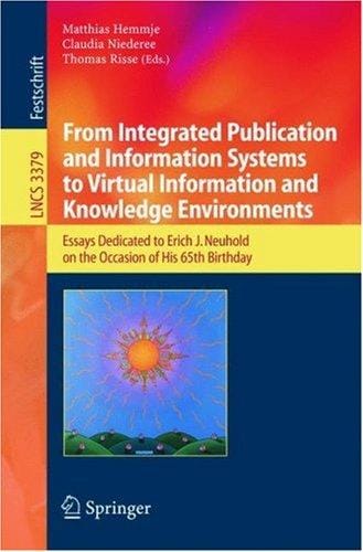 From integrated publication and information systems to virtual information and knowledge environments