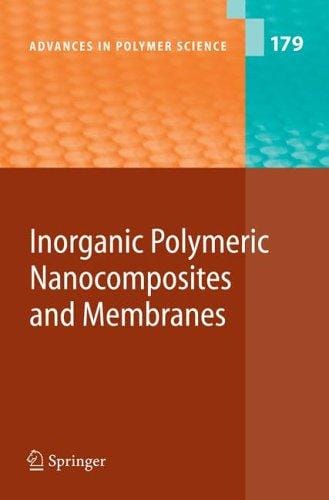 Inorganic polymeric nanocomposites and membranes