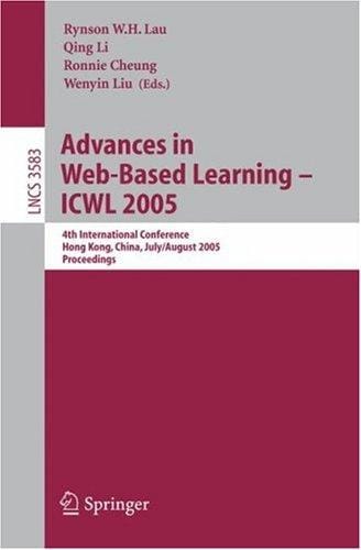 Advances in web-based learning