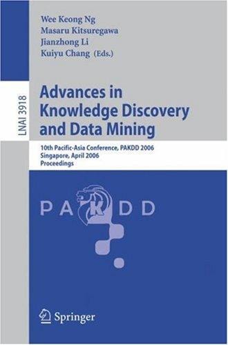 Advances in knowledge discovery and data mining