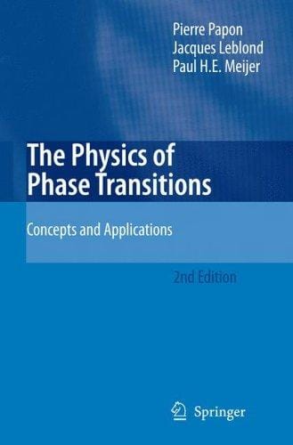The physics of phase transitions