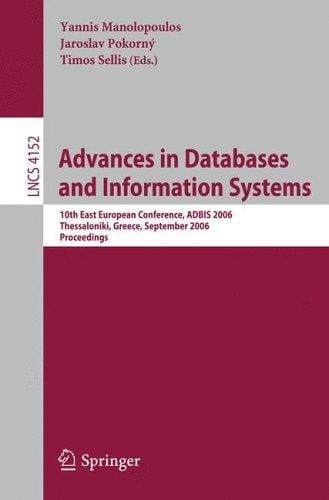 Advances in databases and information systems