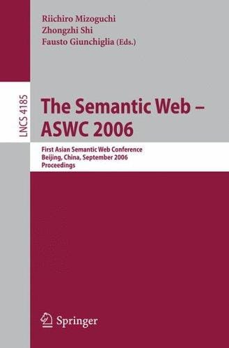 The Semantic Web-- ASWC 2006