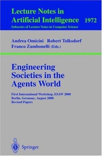 Engineering societies in the agents world