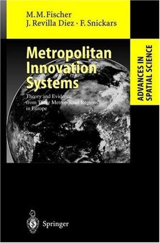 Metropolitan innovation systems
