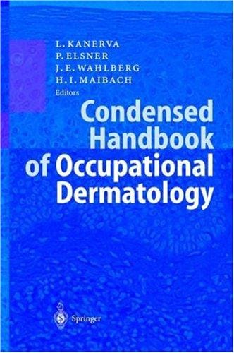 Condensed handbook of occupational dermatology