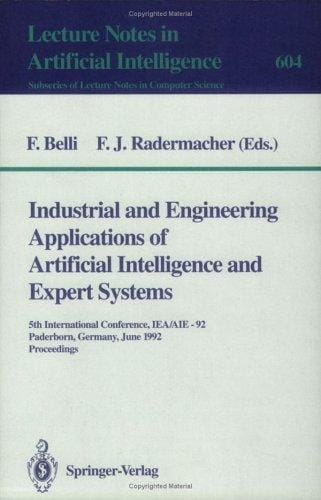 Industrial and engineering applications of artificial intelligence and expert systems