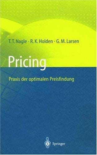 Pricing - Praxis der optimalen Preisfindung
