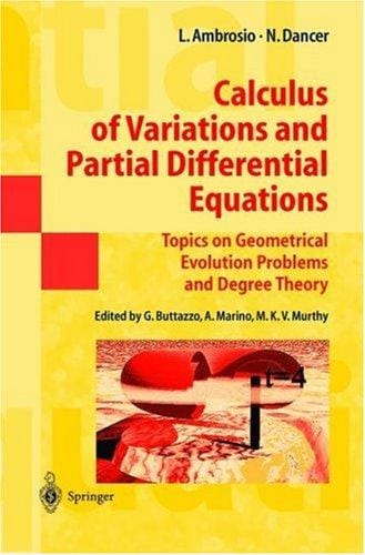 Calculus of variations and partial differential equations