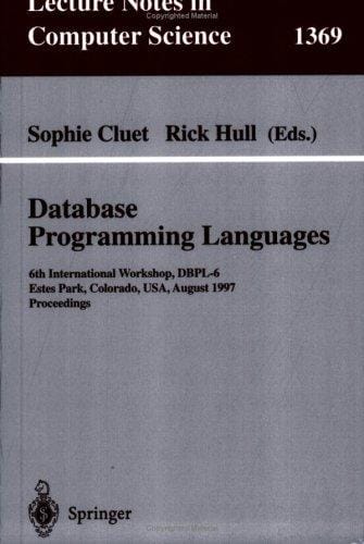 Database programming languages